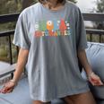 Hola Estudiantes Spanish Teacher Women's Comfort Colors T-Shirt Gray
