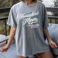 Homeschool Life Homeschool Mom Homeschool Dad Teacher Kids Women's Comfort Colors T-Shirt Gray