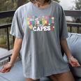 Hot All Superheroes Wear Capes Cute Teacher End Of School Women's Comfort Colors T-Shirt Gray Hot All Superheroes Wear Capes Cute Teacher End Of School Women's Comfort Colors T-Shirt Gray