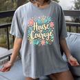 House Of Courage Flowers RCA School Teacher Student Tee Women's Comfort Colors T-Shirt Gray House Of Courage Flowers RCA School Teacher Student Tee Women's Comfort Colors T-Shirt Gray