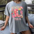 Howdy Pre-K Cowgirls Teacher Back To School Women's Comfort Colors T-Shirt Gray Howdy Pre-K Cowgirls Teacher Back To School Women's Comfort Colors T-Shirt Gray