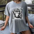 Well I'Ll Be a Monkey's Uncle Teacher And Student Women's Comfort Colors T-Shirt Gray