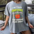 I'm That Awesome Paraeducator Teacher Women's Comfort Colors T-Shirt Gray I'm That Awesome Paraeducator Teacher Women's Comfort Colors T-Shirt Gray