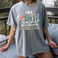 I'm A Math Teacher Of Course I Have Problems Back To School Women's Comfort Colors T-Shirt Gray