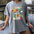 I'm Not Short I'm A Pre-K Teacher Size Back To School Women's Comfort Colors T-Shirt Gray I'm Not Short I'm A Pre-K Teacher Size Back To School Women's Comfort Colors T-Shirt Gray