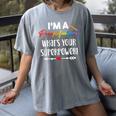 I'm A Paraprofessional What's Your Superpower Para Teacher Women's Comfort Colors T-Shirt Gray I'm A Paraprofessional What's Your Superpower Para Teacher Women's Comfort Colors T-Shirt Gray