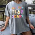 Inclusion Isn't Scary Ghost Halloween SLP Sped Teacher Women's Comfort Colors T-Shirt Gray Inclusion Isn't Scary Ghost Halloween SLP Sped Teacher Women's Comfort Colors T-Shirt Gray