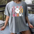 Infant Teacher Boo Crew Halloween Costume Women's Comfort Colors T-Shirt Gray Infant Teacher Boo Crew Halloween Costume Women's Comfort Colors T-Shirt Gray