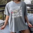 Intervention Teacher Progress Monitoring Intervention Women's Comfort Colors T-Shirt Gray Intervention Teacher Progress Monitoring Intervention Women's Comfort Colors T-Shirt Gray
