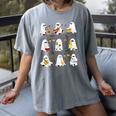 It's A Bootiful Day To Make Music Ghost Teacher Women's Comfort Colors T-Shirt Gray