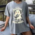 It's A Bootiful Day To Make Music Halloween Music Teacher Women's Comfort Colors T-Shirt Gray It's A Bootiful Day To Make Music Halloween Music Teacher Women's Comfort Colors T-Shirt Gray