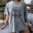 It's Fine I'm Fine Christmas Lights Teacher Xmas Women's Comfort Colors T-Shirt Gray It's Fine I'm Fine Christmas Lights Teacher Xmas Women's Comfort Colors T-Shirt Gray
