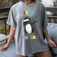 It's Fri-Yay Dabbing Penguin Friday Weekend Teacher Student Women's Comfort Colors T-Shirt Gray It's Fri-Yay Dabbing Penguin Friday Weekend Teacher Student Women's Comfort Colors T-Shirt Gray