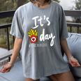 It's Fry Day Teacher Life Women's Comfort Colors T-Shirt Gray It's Fry Day Teacher Life Women's Comfort Colors T-Shirt Gray