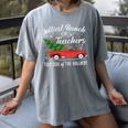 Jolliest Bunch Of Teachers This Side Of The Hallway Women's Comfort Colors T-Shirt Gray