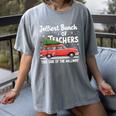 Jolliest Bunch Of Teachers This Side Of The Hallway Xmas PJ Women's Comfort Colors T-Shirt Gray Jolliest Bunch Of Teachers This Side Of The Hallway Xmas PJ Women's Comfort Colors T-Shirt Gray