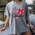 K Is For Kindergarten Teacher Coquette Bow Back To School Women's Comfort Colors T-Shirt Gray K Is For Kindergarten Teacher Coquette Bow Back To School Women's Comfort Colors T-Shirt Gray