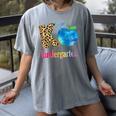 K Is For Kindergarten Teacher Tie Dye Back To School Kinder For Men Women Girls Kids Women's Comfort Colors T-Shirt Gray