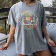 Kindergarten Dream Team Back To School Teacher Flower For Men Women Girls Kids Women's Comfort Colors T-Shirt Gray Kindergarten Dream Team Back To School Teacher Flower For Men Women Girls Kids Women's Comfort Colors T-Shirt Gray
