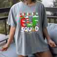 Kindergarten ELF Squad Christmas ELF Student Teacher Men Women Kids Women's Comfort Colors T-Shirt Gray