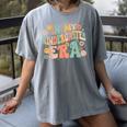 In My Kindergarten Era Retro Back To School Teacher Student Women's Comfort Colors T-Shirt Gray In My Kindergarten Era Retro Back To School Teacher Student Women's Comfort Colors T-Shirt Gray