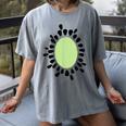 Kiwi Easy Costume Halloween Fruit Lover School Teacher Fun Women's Comfort Colors T-Shirt Gray