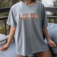 Latina Teacher Maestra Educated & Latino Teachers Women Women's Comfort Colors T-Shirt Gray