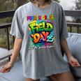 Let The Games Begin Fourth Grade Field Day 2025 Teacher Kid Women's Comfort Colors T-Shirt Gray Let The Games Begin Fourth Grade Field Day 2025 Teacher Kid Women's Comfort Colors T-Shirt Gray