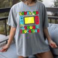 Level Up Your Education Gaming Inspired Teacher Gamers Women's Comfort Colors T-Shirt Gray Level Up Your Education Gaming Inspired Teacher Gamers Women's Comfort Colors T-Shirt Gray