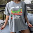 Can I Lick It Periodic Table Shirt Science Chemistry Teacher Women's Comfort Colors T-Shirt Gray