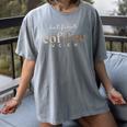 Literacy Science Of Reading Phonics Teacher Linguist Coffee Women's Comfort Colors T-Shirt Gray
