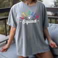 Literacy Squad Reading Teacher Interventionist Specialist Women's Comfort Colors T-Shirt Gray Literacy Squad Reading Teacher Interventionist Specialist Women's Comfort Colors T-Shirt Gray