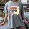 Llama Learning T Shirt Teachers Students Alpaca Lovers Women's Comfort Colors T-Shirt Gray Llama Learning T Shirt Teachers Students Alpaca Lovers Women's Comfort Colors T-Shirt Gray