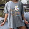Love Art For Artist Art Teacher Women's Comfort Colors T-Shirt Gray Love Art For Artist Art Teacher Women's Comfort Colors T-Shirt Gray