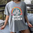 I Love Bee-Ing An Infant Teacher Toddler Teaching Women's Comfort Colors T-Shirt Gray I Love Bee-Ing An Infant Teacher Toddler Teaching Women's Comfort Colors T-Shirt Gray