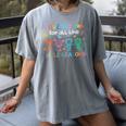 I Love My Job For All The Little Reasons Teacher Women's Comfort Colors T-Shirt Gray