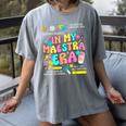 In My Maestra Era Spanish Bilingual Teacher Back To School Women's Comfort Colors T-Shirt Gray