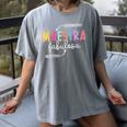 Maestra Fabulosa Maestra De EspañOl Spanish Teacher Women's Comfort Colors T-Shirt Gray