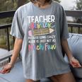Matching Teachers Last Day Of School Teacher Besties Women's Comfort Colors T-Shirt Gray