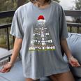 Math Equation Merry Xmas Season Teacher Christmas Tree Women's Comfort Colors T-Shirt Gray