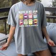 Math Is My Jam And Im Here To Spread It Math Teacher Women's Comfort Colors T-Shirt Gray