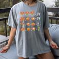Math Number Thanksgiving Count Answer Pie Turkey Teacher Women's Comfort Colors T-Shirt Gray Math Number Thanksgiving Count Answer Pie Turkey Teacher Women's Comfort Colors T-Shirt Gray