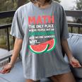 Math Only Place Where People Buy 66 Watermelons Teacher Joke Women's Comfort Colors T-Shirt Gray
