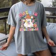 Math Is Spooktacular Math Teacher Spooky Halloween Women's Comfort Colors T-Shirt Gray Math Is Spooktacular Math Teacher Spooky Halloween Women's Comfort Colors T-Shirt Gray