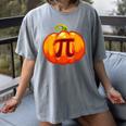 Math Teacher Halloween Costume Pumpkin Pi Pun Pie Men Women's Comfort Colors T-Shirt Gray Math Teacher Halloween Costume Pumpkin Pi Pun Pie Men Women's Comfort Colors T-Shirt Gray