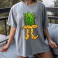 Math Teacher Hawaiian Shirts Pineapple Pi Day Symbol Women's Comfort Colors T-Shirt Gray Math Teacher Hawaiian Shirts Pineapple Pi Day Symbol Women's Comfort Colors T-Shirt Gray