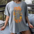 Math Teacher Nerd Student Halloween Trig Or Treat Women's Comfort Colors T-Shirt Gray Math Teacher Nerd Student Halloween Trig Or Treat Women's Comfort Colors T-Shirt Gray