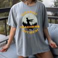 Montessori Teachers Love Brains Halloween Novelty Men Women Women's Comfort Colors T-Shirt Gray Montessori Teachers Love Brains Halloween Novelty Men Women Women's Comfort Colors T-Shirt Gray