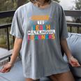 Multilingual Teacher Linguist Language ESL Teaching Women's Comfort Colors T-Shirt Gray
