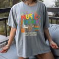 Music Teacher Music Sing Play Dance Choir Piano Women's Comfort Colors T-Shirt Gray Music Teacher Music Sing Play Dance Choir Piano Women's Comfort Colors T-Shirt Gray